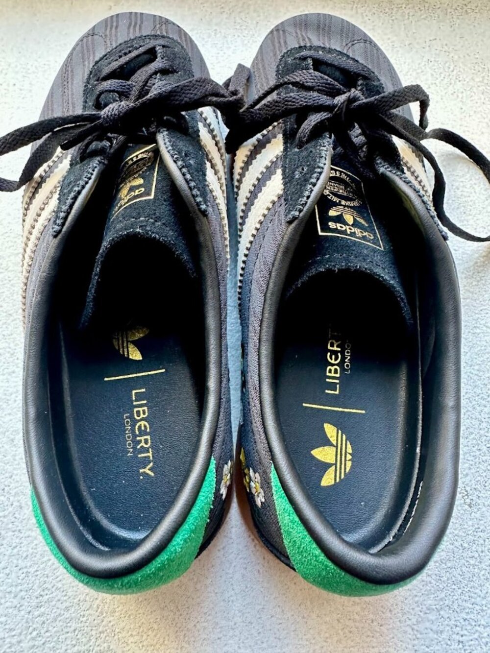 NWOT adidas x Liberty London Gazelle Lo Pro sneakers 7 - Picture 6 of 11
